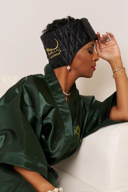 Midnight Pine Green Robe