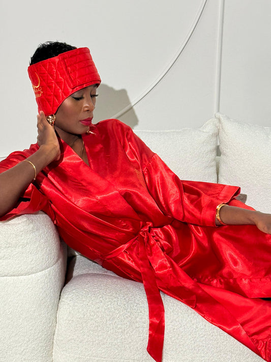 Christmas Candy Apple Red Robe