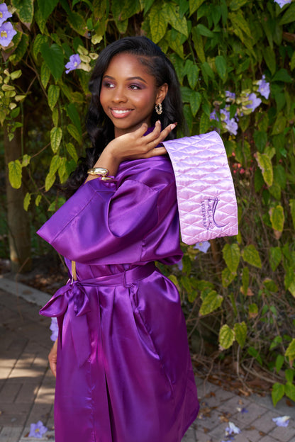 Purple Orchid Fearce LuxeWrap™  Robe